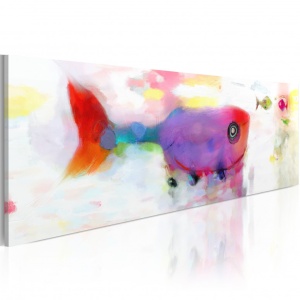 Πίνακας - Deep-sea fishes 120x40 cm