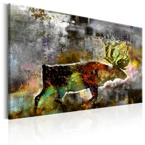Πίνακας - Emerald Caribou 60x40 cm