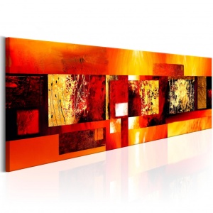 Πίνακας - Golden Spell 120x40 cm