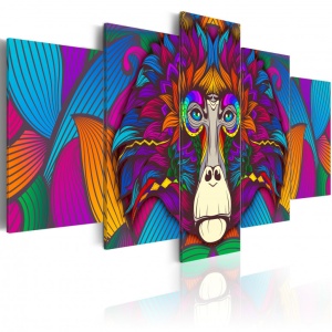 Πίνακας - Hypnosis of Colours 100x50 cm
