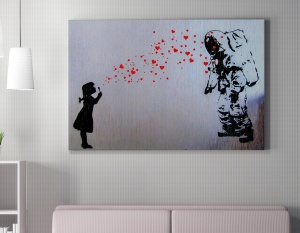 Πίνακας WY05 Πολύχρωμος 70x100x2 cm