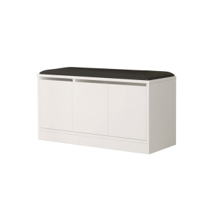 Παπουτσοθήκη με bancheta Mr2 Λευκό 89.6x45.8x35.5 cm - Img 7