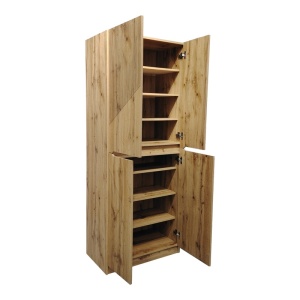 Παπουτσοθήκη Kebell Natural 71x41.5x180.4 cm - Img 2
