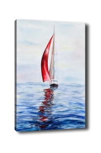 Πίνακας καμβά Πολύχρωμος 50x70x3 cm - Img 2