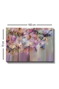 Πίνακας καμβά 1324599569 Πολύχρωμο 70x100 cm - Img 3