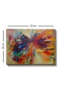 Πίνακας καμβά 733065 Πολύχρωμο 50x70 cm - Img 3
