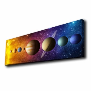 Πίνακας με LED Botanica Sky Πολύχρωμο 30x90 cm - Img 3