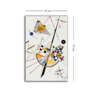 Πίνακας Abstract Rockware Πολύχρωμο 45x70 cm - Img 3