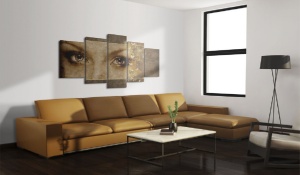 Πίνακας - Eyes like butterflies 200x100 cm - Img 2