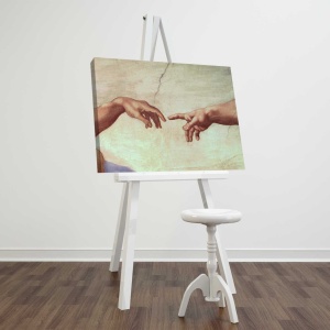 Πίνακας FAMOUSART Πολύχρωμος 45x70 cm - Img 2