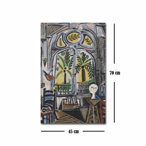 Πίνακας FAMOUSART Πολύχρωμος 45x70 cm - Img 4