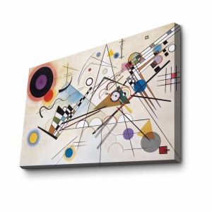 Πίνακας Fiore Brillante Πολύχρωμος 45x70 cm - Img 2