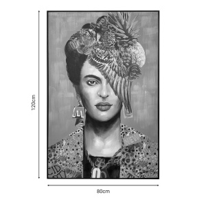 Πίνακας Frilo canvas 80x3x120 cm - Img 2