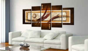 Πίνακας - Iridescent brown 200x100 cm - Img 2