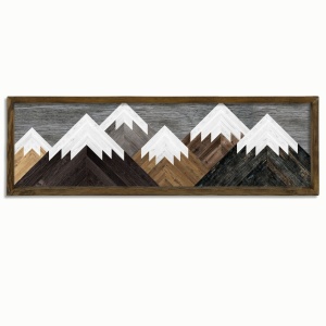 Πίνακας TAH024 Πολύχρωμος 35x120 cm - Img 3