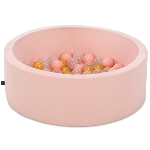 Πισίνα με μπαλάκια Bubble Pops v11 Ροζ 85x85x30 cm