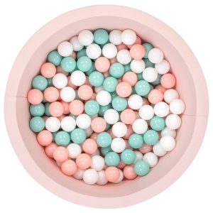 Πισίνα με μπαλάκια Bubble Pops v7 Ροζ 85x85x30 cm - Img 2