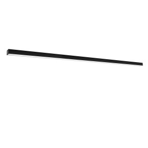 Πλαφονιέρα LED Pinne, Μαύρη, 3000K, 200x6x6 cm