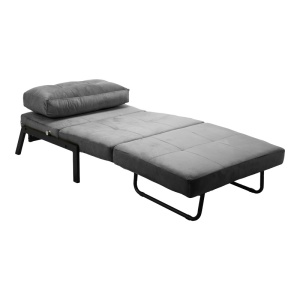 Πολυθρόνα Κρεβάτι Fancy Pako World Γκρι 95x98x70 cm - Img 3