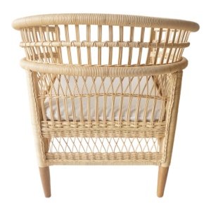 Πολυθρόνα με μαξιλάρι Necorian Φυσικό 80x70x87 cm - Img 5