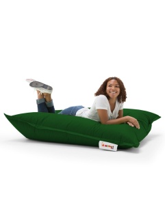 Πολυθρόνα Πουφ Κήπου Cushion Πράσινο 100x100x20 cm - Img 2