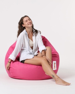 Πολυθρόνα Πουφ Κήπου Premium Ροζ 115x130x39 cm - Img 13