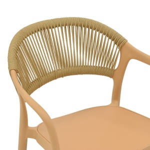 Πολυθρόνα Ankara, Pako World, Cappuccino, 57x48x80 cm - Img 6