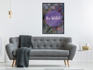 Πόστερ - Find Wildness in Yourself, με μαύρη κορνίζα, 40x60 cm - Img 2