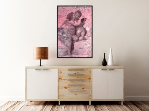 Πόστερ - Innocent Love, με μαύρη κορνίζα, 40x60 cm - Img 2