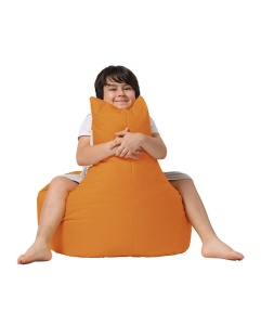 Πουφ beanbag κήπου Baton Πορτοκαλί - Img 3