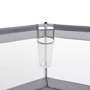 Πτυσσόμενη πισίνα με μπαλάκια Γκρι 120x67x60 cm - Img 2