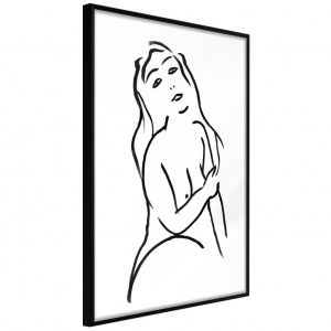 Πόστερ - Shape of a Woman, με μαύρη κορνίζα, 40x60 cm