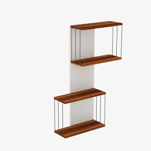 Ράφι Destan Πεύκο 65x96x19 cm - Img 2