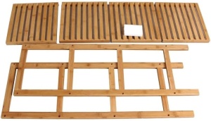 Ράφι Songmics Μπεζ 33x33x96 cm - Img 5
