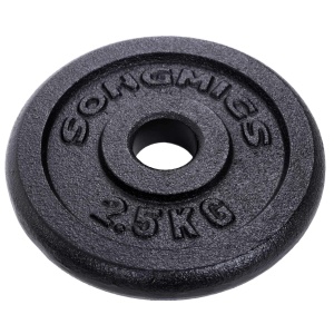 Σετ 2 αλτήρες Songmics Μαύρο 35x21.3x21.3 - Img 4