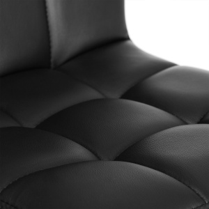 Σετ 2 τεμ. σκαμπό μπαρ Songmics Μαύρο 46x42x118.5 cm - Img 5