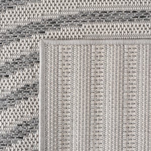 Στρογγυλό Χαλί Desert Boho V1 Γκρι 80x80 cm - Img 4