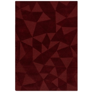 Στρογγυλό Χαλί Shard Κόκκινο 160x160 cm, Flair Rugs - Img 2