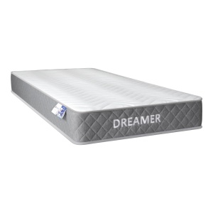 Στρώμα διπλής όψης με ελατήρια pocket, Dreamer, Λευκό, 90x190x20 cm