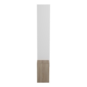 Σύνθεση TV Leganto, Λευκό, 220.5x35x197.5 cm - Img 6