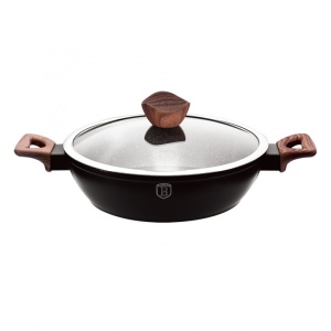 Τηγάνι με καπάκι, 28 cm, Ebony Rosewood Collection