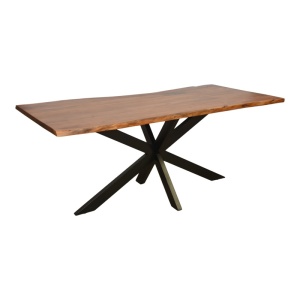 Τραπέζι Lenoua Καφέ 180x90x76 cm