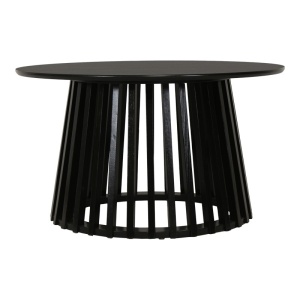 Τραπεζάκι σαλονιού Domonic Μαύρο 80x80x45 cm - Img 4