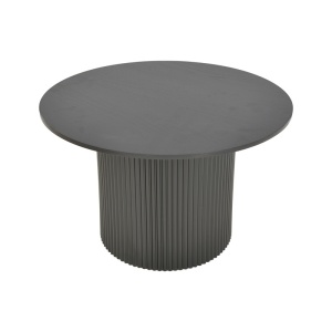 Τραπεζάκι σαλονιού Dovel Μαύρο 70x70x40 cm - Img 3