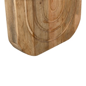 Τραπεζάκι σαλονιού Kane boho Φυσικό 110x72x38 cm - Img 6