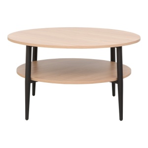 Τραπεζάκι σαλονιού Kody Φυσικό 80x80x45 cm - Img 3