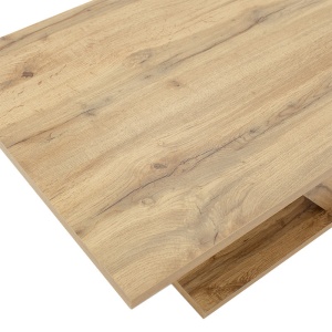 Τραπεζάκι σαλονιού Solange χρώμα sonoma 110x55x47.5cm - Img 4