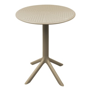 Τραπέζι κήπου Merkon CaPPuccino 60x60x75 cm