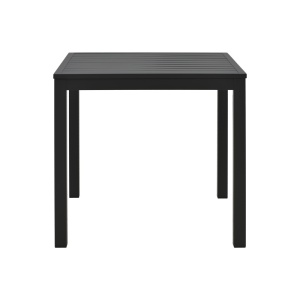 Τραπέζι παραλίας Kliton, Pako World, αλουμίνιο, Μαύρο, 45x45x41 cm - Img 2