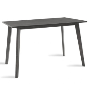 Τραπέζι Benson Rustic Γκρι 120x75x75 cm